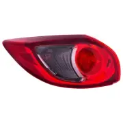 Tail Light Brake Lamp For 2013-2016 Mazda CX5 Driver Side Outer Red Clear Lens (for: Mazda)
