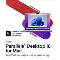 在飛比找蝦皮購物優惠-Parallels Desktop 18 for mac