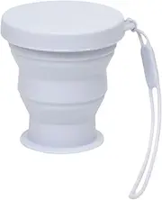 Foldable Coffee Mug | 200ml Silicone Coffee Travel Cup | Leak-Proof, Lightweight Outdoor Hydration Supplies for Camping Hiking Backpacking Studio Use