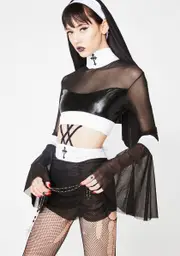 Depraved Naughty Nun Costume