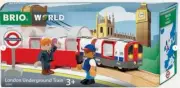 Brio World 36085 Wooden & Plastic London Underground Train w/Accessories