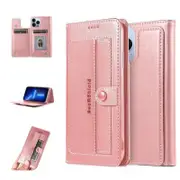 For Apple iPhone 13 Pro Case SupRShield Pro Luxury Wallet Leather Flip Magnetic Stand Case Cover (Navy Blue)