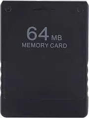 Memory Card for PS2,8M-256M Memory Card Game Memory Card High Speed Games Accessories for Saving Games and Informations for Sony Playstation 2 PS2.(64M)
