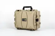 Tough Move Pistol Hand Gun Drone Heavy Duty Case - Stackable Storage #0818p Tan