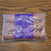 Diane #DCW15 Jumbo Perm Rods 6 Per Pack BROWN 1-1/2" DIAMETER 3-1/8" LONG