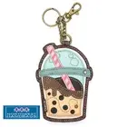 BOBA TEA DRINK KEY FOB COIN PURSE KEYCHAIN CHALA