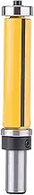 Straight Flush Trim Pattern Router Bit,Straight Woodworking Router Bit Edge Finishing Tool 2-1/2L x 3/4''Dia x 1/2 Shank w Bearings, for Woodworking