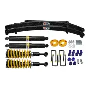 4" Pre Assembled Lift Kit Shocks King Coil EFS Leaf for Mitsubishi Triton ML MN