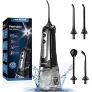 Water Dental Flosser Pick for Teeth 4 Modes Cordless Portable Water Flossers ...