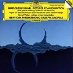 MUSSORGSKY / RAVEL: PICTURES AT AN EXHIBITION ; VALSES NOBLES ET SENTIMENTALES / SINOPOLI & NEW YORK PHILHARMONIC