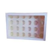 Cupcake Box Holds 24 Cupcakes Cupcake Holder for Small Cakes Cookies Muffins