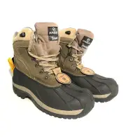 Magellan Outdoor Sz 10 Winter Boots w Thinsulate Insolation. NWT! Green/Black