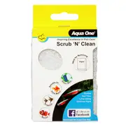 Aqua One Scrub N Clean Fine Algae Pad Cleaning Sponge Small