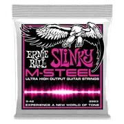 Ernie Ball Super Slinky M-Steel Electric Guitar Strings-9-42 Gauge