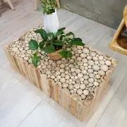 [Mango Trees] "Tenison" Wooden Coffee Table 90 cm Long