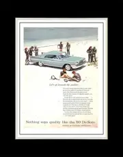 1960 DeSoto Lets Go Beneath the Surface. - Matted for 11x14 Frame