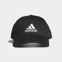 在飛比找Yahoo!奇摩拍賣優惠-adidas愛迪達刺繡LOGO黑色運動帽子 棒球帽 輕量款帽