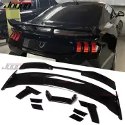 W/ Gurney Flap HP Rear Wing Spoiler For Ford Mustang GT Dark Horse S650 2024-25 (for: Ford)