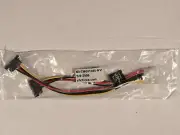XFX SATA Power Spliter Molex 4-Pin Male To 90 Degree SATA 15-Pin Female 6" & 8"