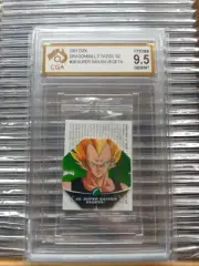 Dragon Ball Z 2001 SEALED Tazo Dizk CGA 9.5 Series 2 28/60 Super Saiyan Vegeta
