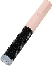 TOVINANNA Cordless Hair Straightener Brush for Women Men Rechargeable Mini Travel Hair Straightener