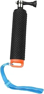 Vsenkes Floating Hand Grip Buoyancy Sticks Anti Slip Wrist Strap Monopod Pole Underwater Hand Stick Floating Bobber Stick for Surfing, Orange