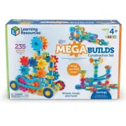 Learning Resources Gears! Gears! Gears! Mega Builds Construction Set 235-piece