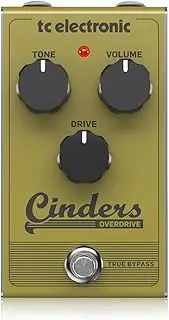 TC Electronic CINDERS OVERDRIVE Tube-Like with Extremely Responsive and Expressive Feel