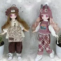 在飛比找蝦皮商城精選優惠-優選好物 網紅30釐米芭比娃娃套裝二次元女孩玩具公主兒童換裝