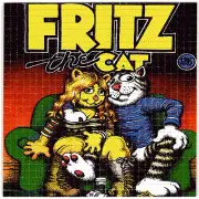 Fritz the Cat Blotter Art Perforated Sheet Paper Psychedelic 7.5"