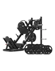 [Cortex] LP-10 45 Degree Leg Press/Hack Squat with 100kg Olympic Tri-Grip Weight Plate Set in Black