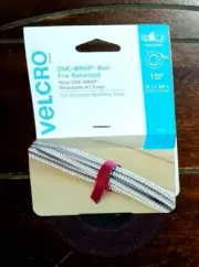 Velcro One-Wrap Roll FIRE RETARDENT Cut to Length Bundling Strap (12' x 3/4")