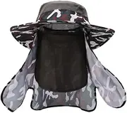 [Wukong Paradise] Summer Sun UV Protection Fisherman Visor Outdoor Cap#G