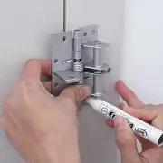 Invisible Self Closing Door Hinge Automatic Closure and Concealed Appearance