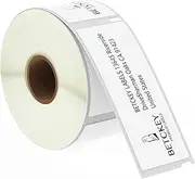 BETCKEY - 1 roll of 99012 self-Adhesive Labels Compatible with DYMO S0722400, 36 mm x 89 mm, 260 Address Labels (Large) for LabelWriter 450, 4XL, not Suitable for 550 or 5XL