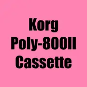 Korg Poly-800II Data Recovery Cassette