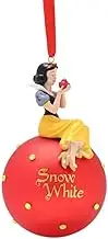 Disney Christmas Snow White On Glass Bauble Hanging Decoration