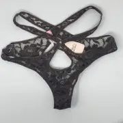 Agent Provocateur Mandi Brown Blue Brief AP3 Medium NWT