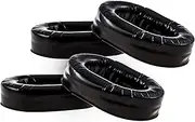 KORE AVIATION - 2 Pack - Ultra Plush Silicone Gel Ear Seal Replacement for Aviation, Racing, Safety Style Headsets (Sold in Pairs)