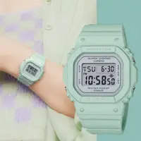 在飛比找PChome24h購物優惠-CASIO 卡西歐 BABY-G 春季色彩方形女錶電子錶-鼠