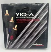 New In Box Genuine Audioquest CinemaQuest YIQ-A Component Video Cable (1 Meter)