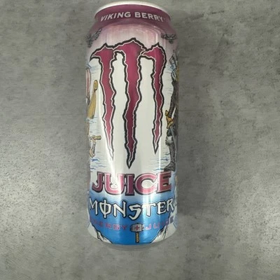 MONSTER ENERGY VIKING BERRY 1 FULL CAN 16 FLOZ (473mL)