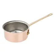 Matfer Bourgeat Copper Sauce Pan - Brass Handle, 90mm