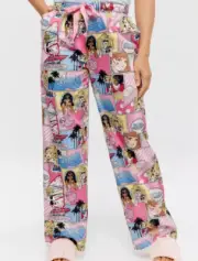 BNWT Peter Alexander Barbie Comic Classic PJ Pants Size XL Ladies