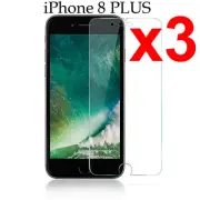x3 Anti-scratch 4H PET film screen protector guard for Apple iphone 8 PLUS front
