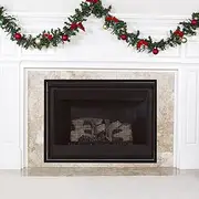 Fireplace Screen Safe Mesh Gate Child Proof Fireplace Mesh Screen Fireplace Barrier Guard Fireplace Net Adhesive Fireplace Cover Fireplace Doors for Existing Fireplace for Toddler Baby Pets 39*32inch