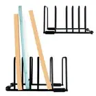 2-Pack Cutting Board Organizer， Cutting Board Holder Rack Chopping Board Hold...