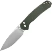 NEW CJRB Large Pyrite Button Lock OD Folding Knives