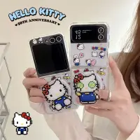 在飛比找蝦皮購物優惠-SAMSUNG 卡通 Hello Kitty 磁性無線充電支