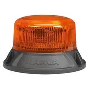 Narva 9-33V Short Profile Eurotech HD LED Strobe Rotator Amber Flange Base - 85264A